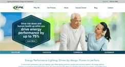 Desktop Screenshot of energyperformancelighting.com